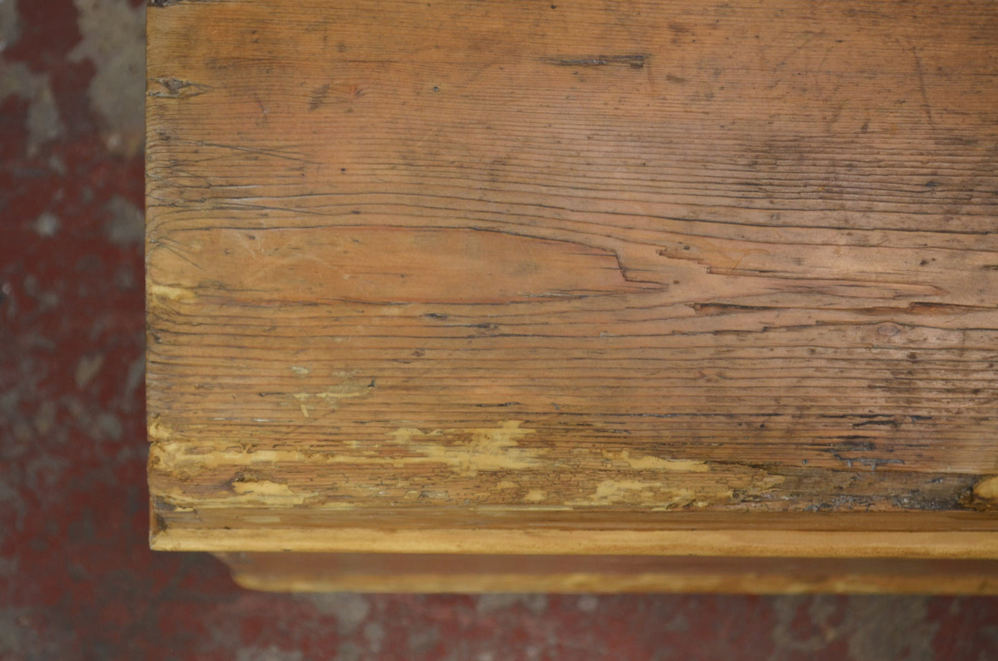 Victorian Pine Dome Top Blanket Box Storage