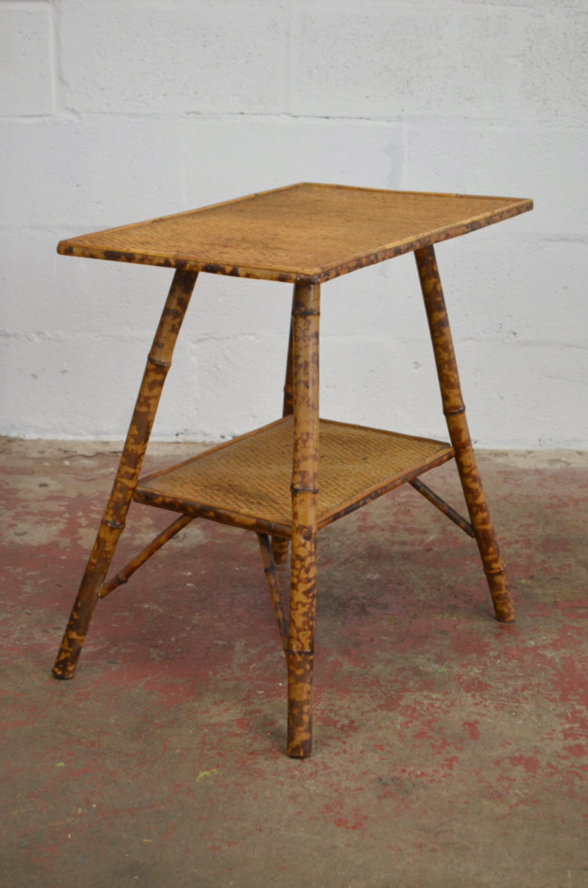 Antique Aesthetic Movement Bamboo Side Table