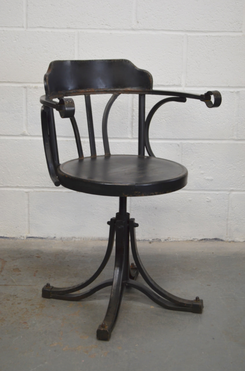 Vintage Industrial Desk Chair