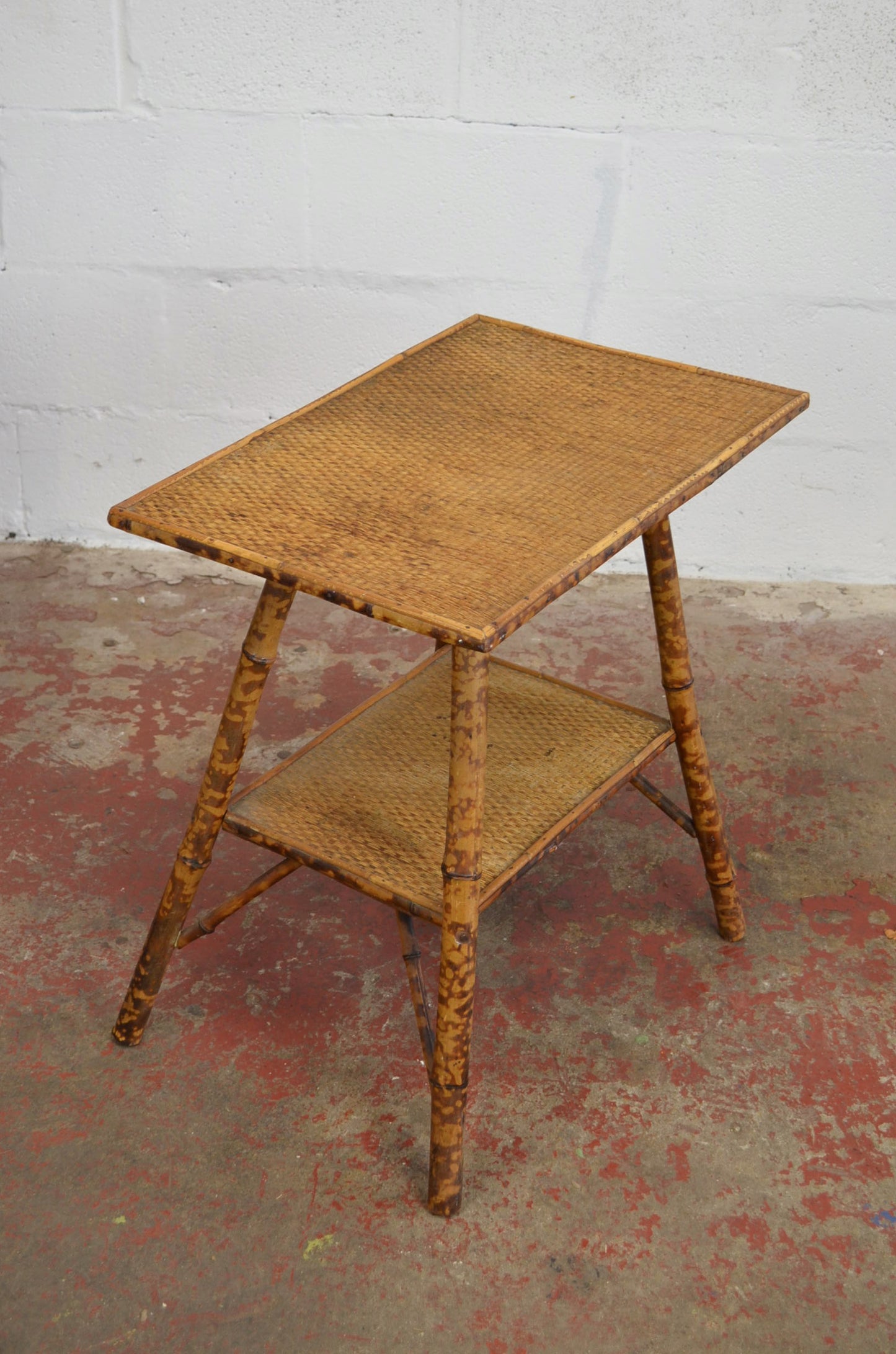 Antique Aesthetic Movement Bamboo Side Table