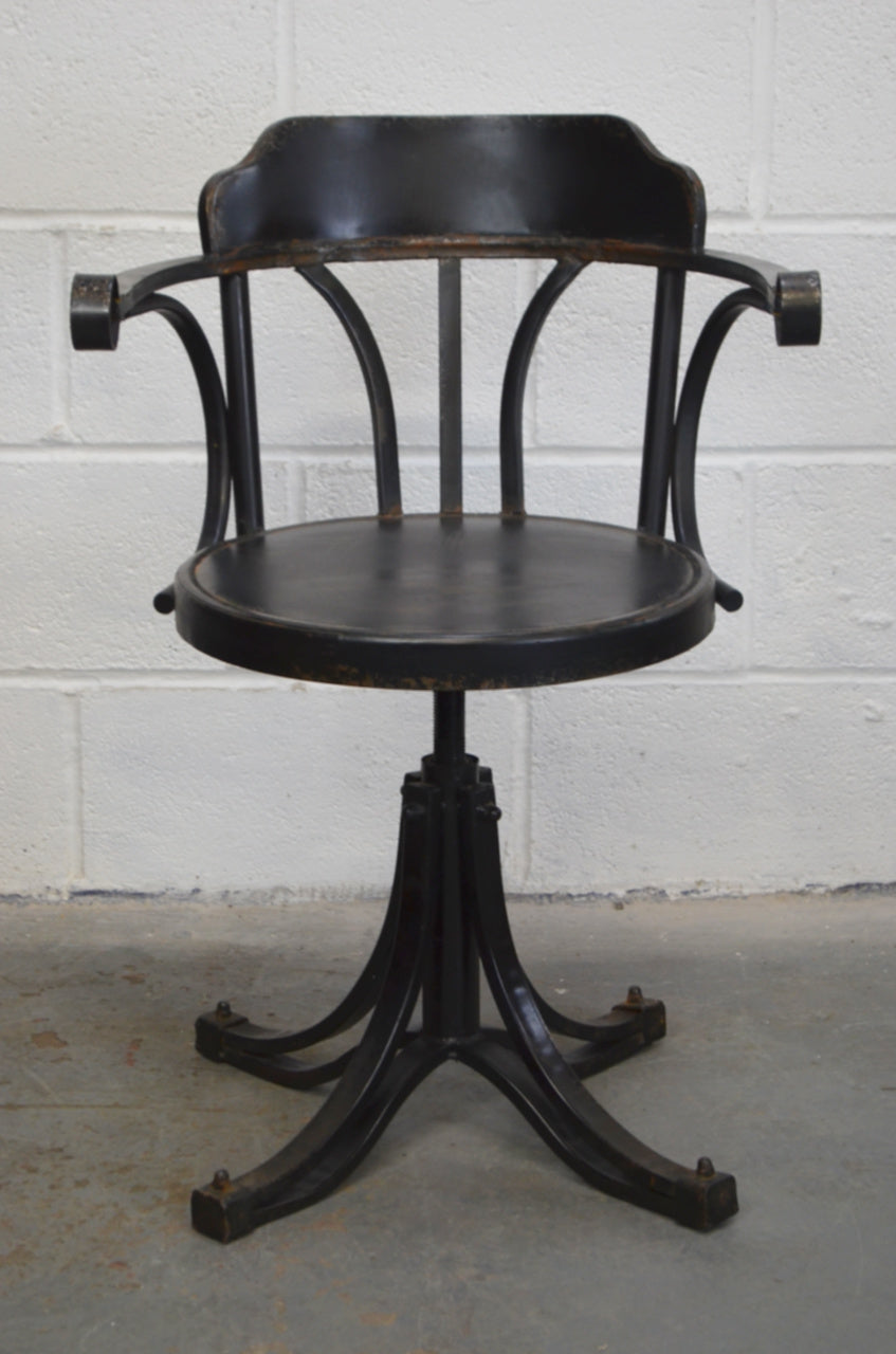 Vintage Industrial Desk Chair