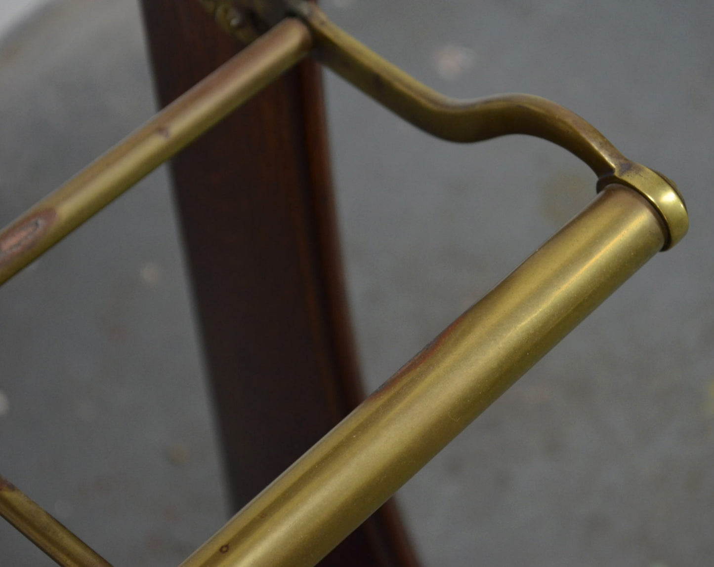 A High Victorian Late 19th Century Oak & Brass Umbrella Stand
