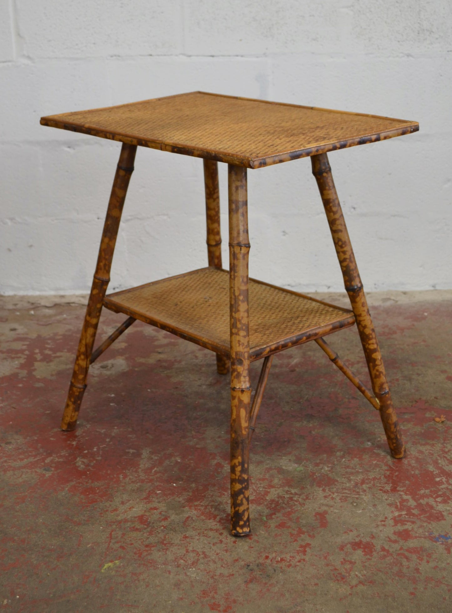 Antique Aesthetic Movement Bamboo Side Table