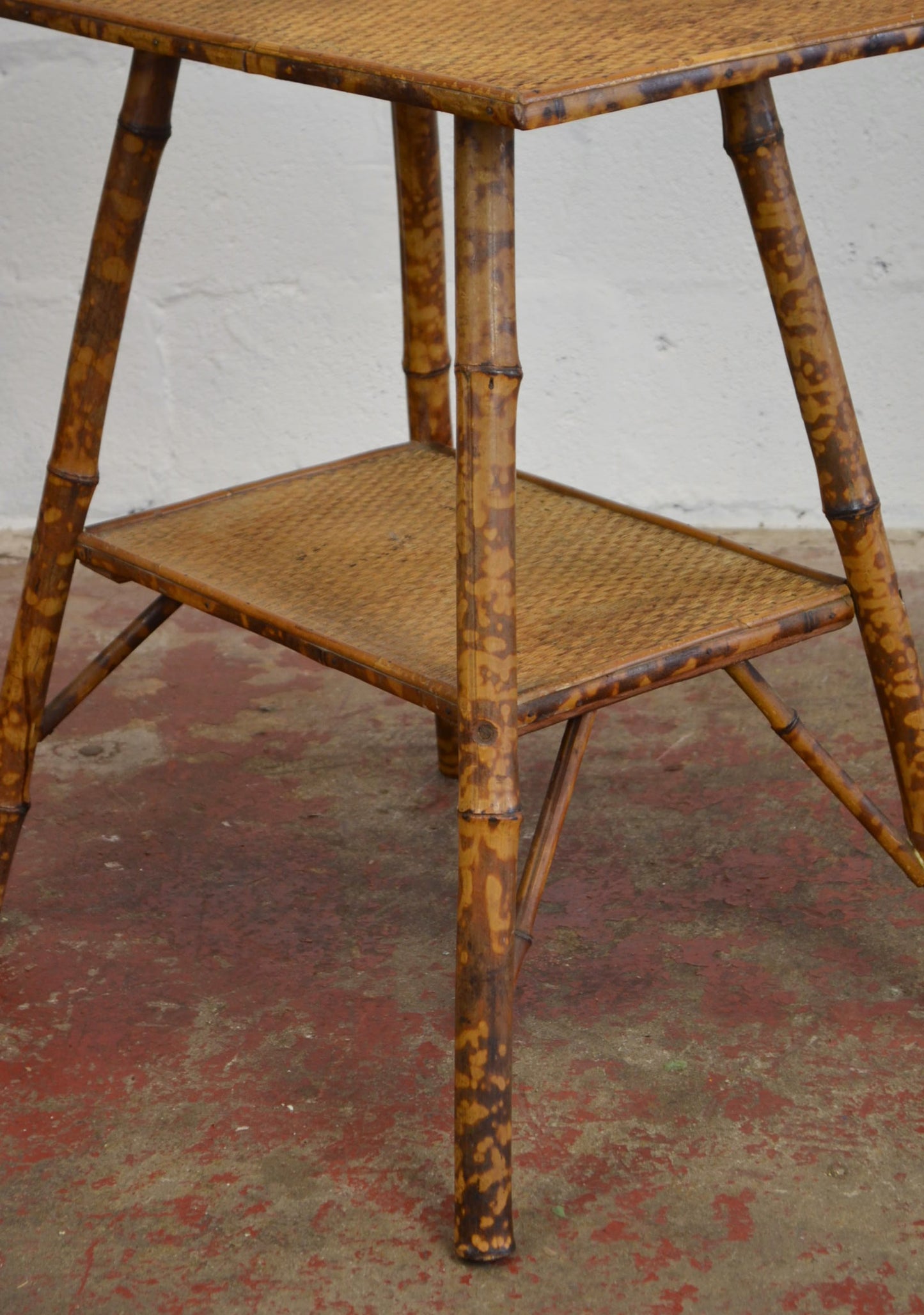 Antique Aesthetic Movement Bamboo Side Table