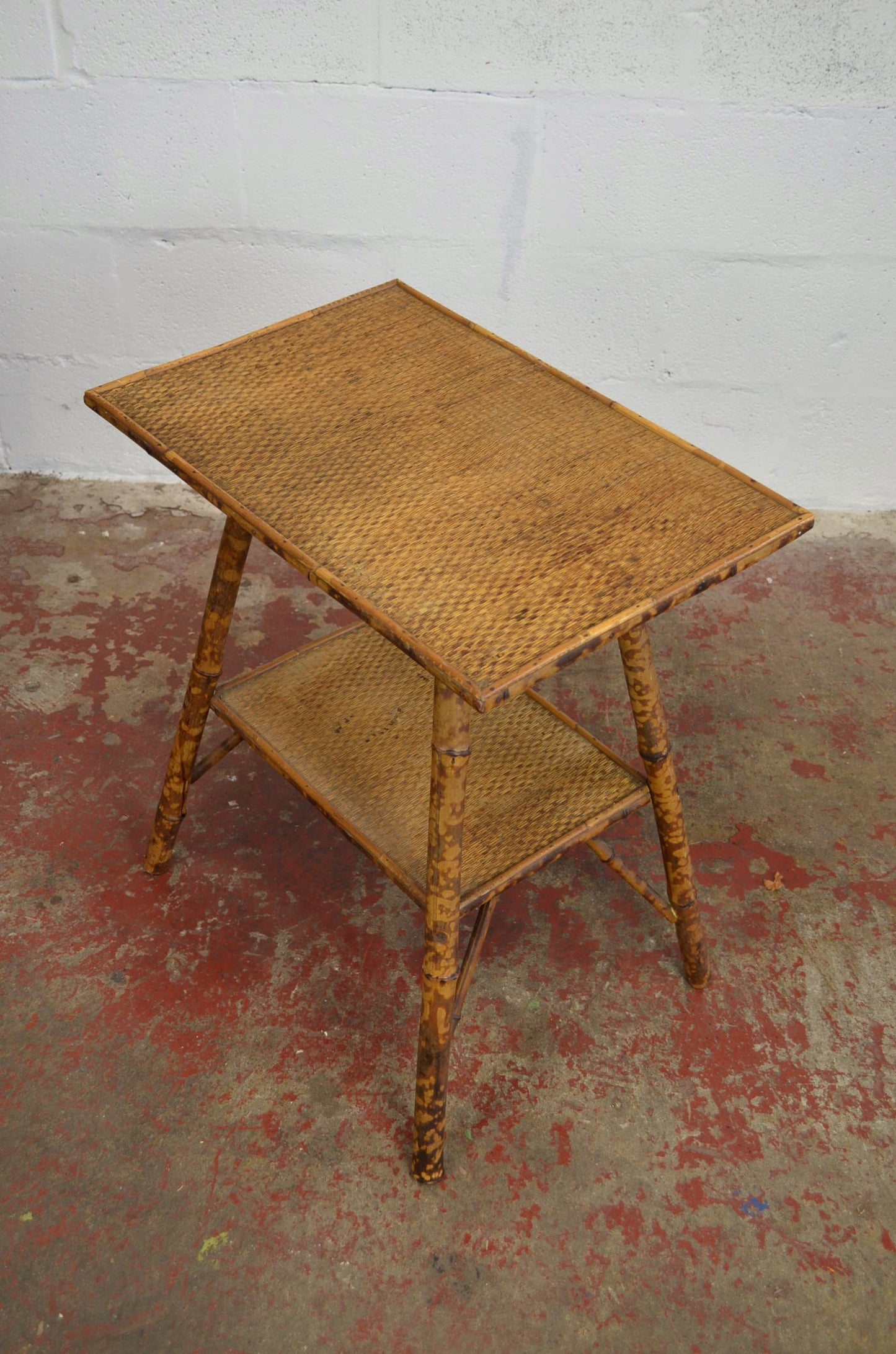 Antique Aesthetic Movement Bamboo Side Table