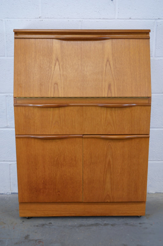 Vintage Teak Bureau