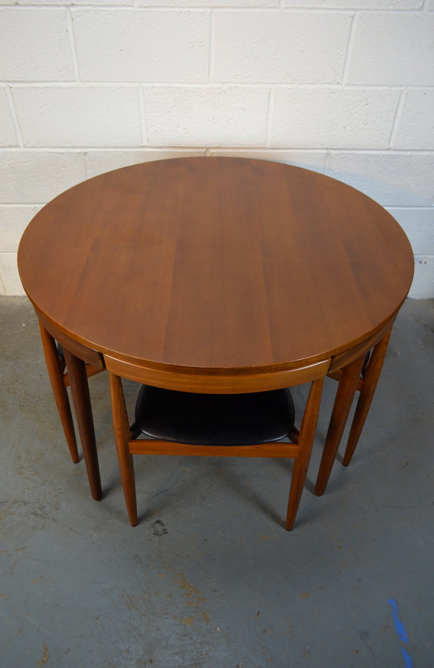 Hans Olsen for Frem Rojle Dining Table & Chairs