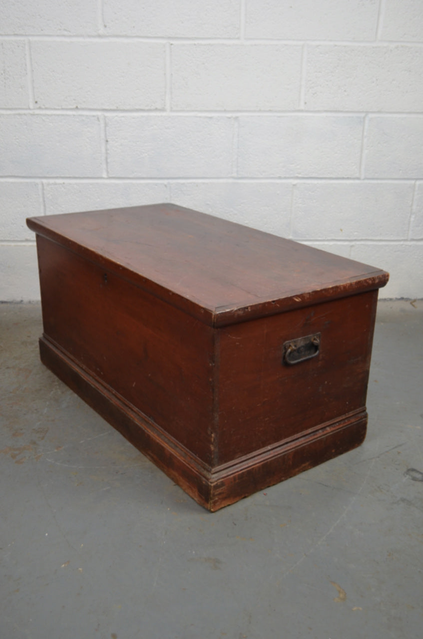 Victorian Pine Blanket Box