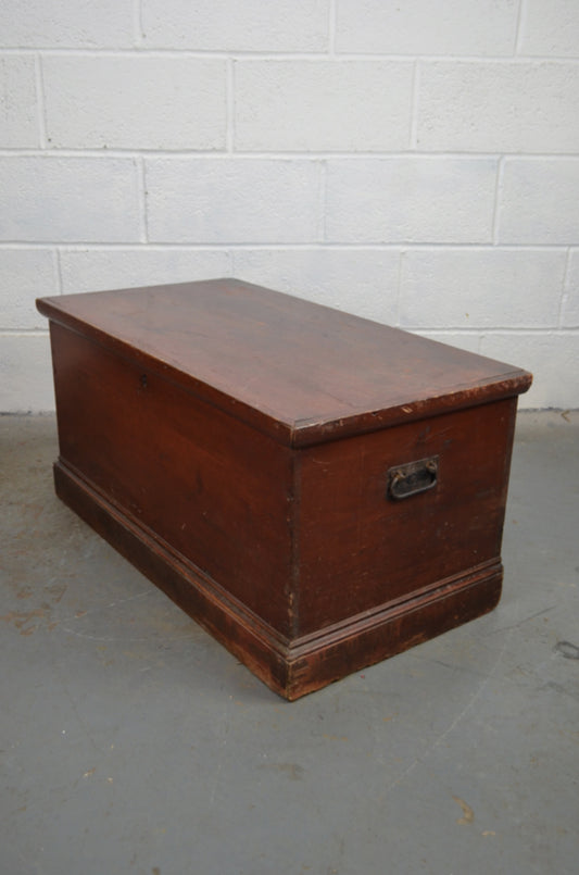 Victorian Pine Blanket Box