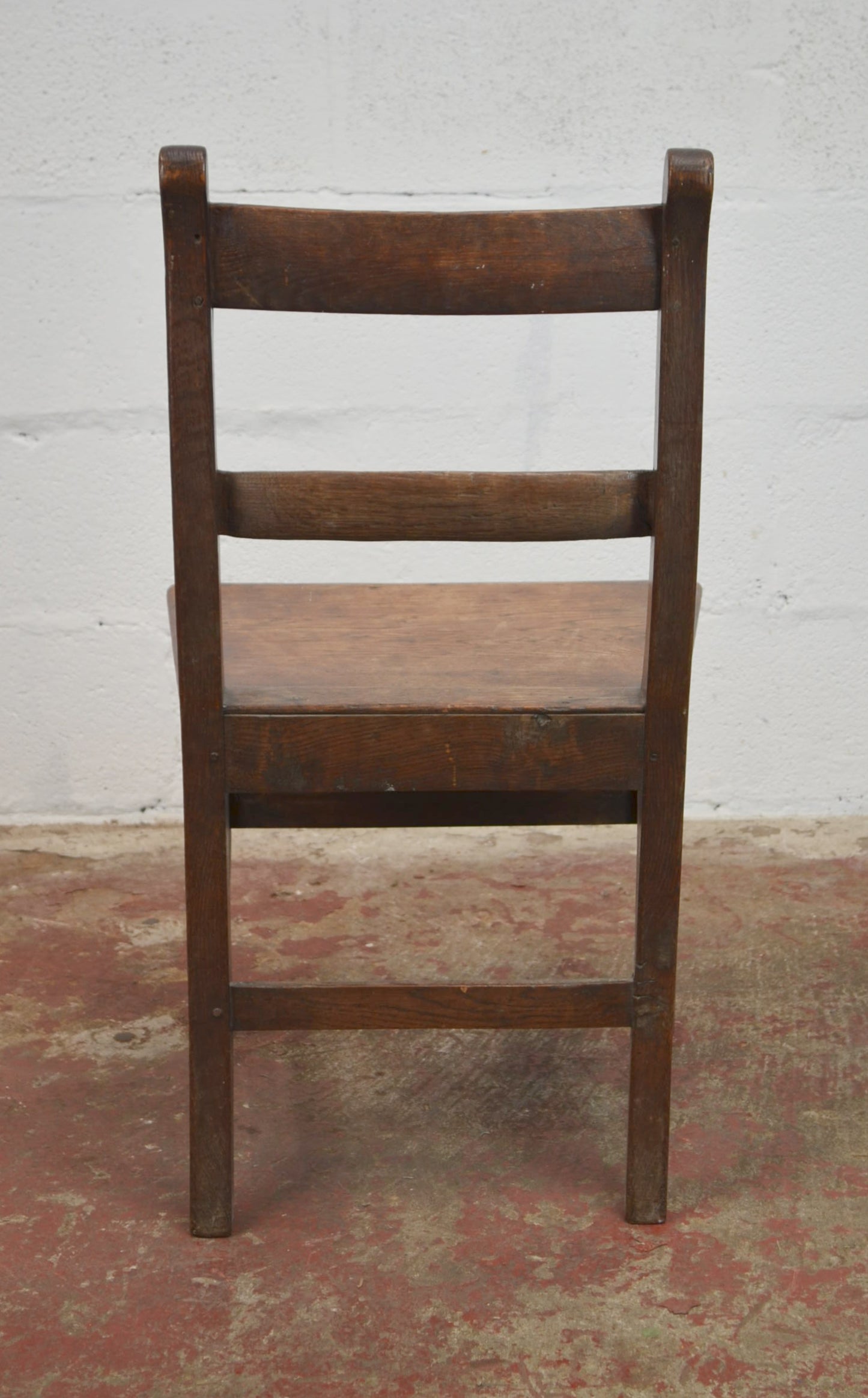 A Set Of Four Georgian Country Cottage Dining Chairs