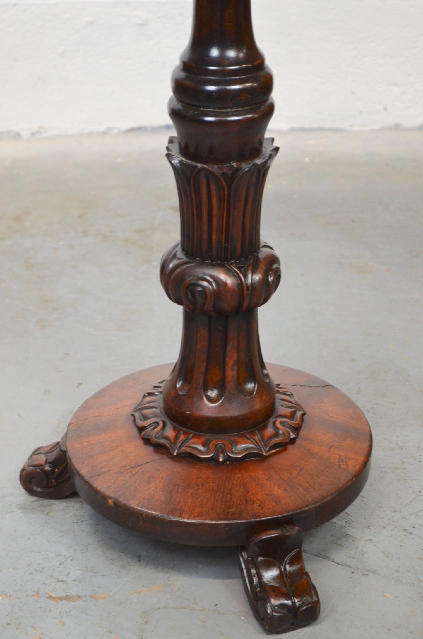 William IV Mahogany Side Table