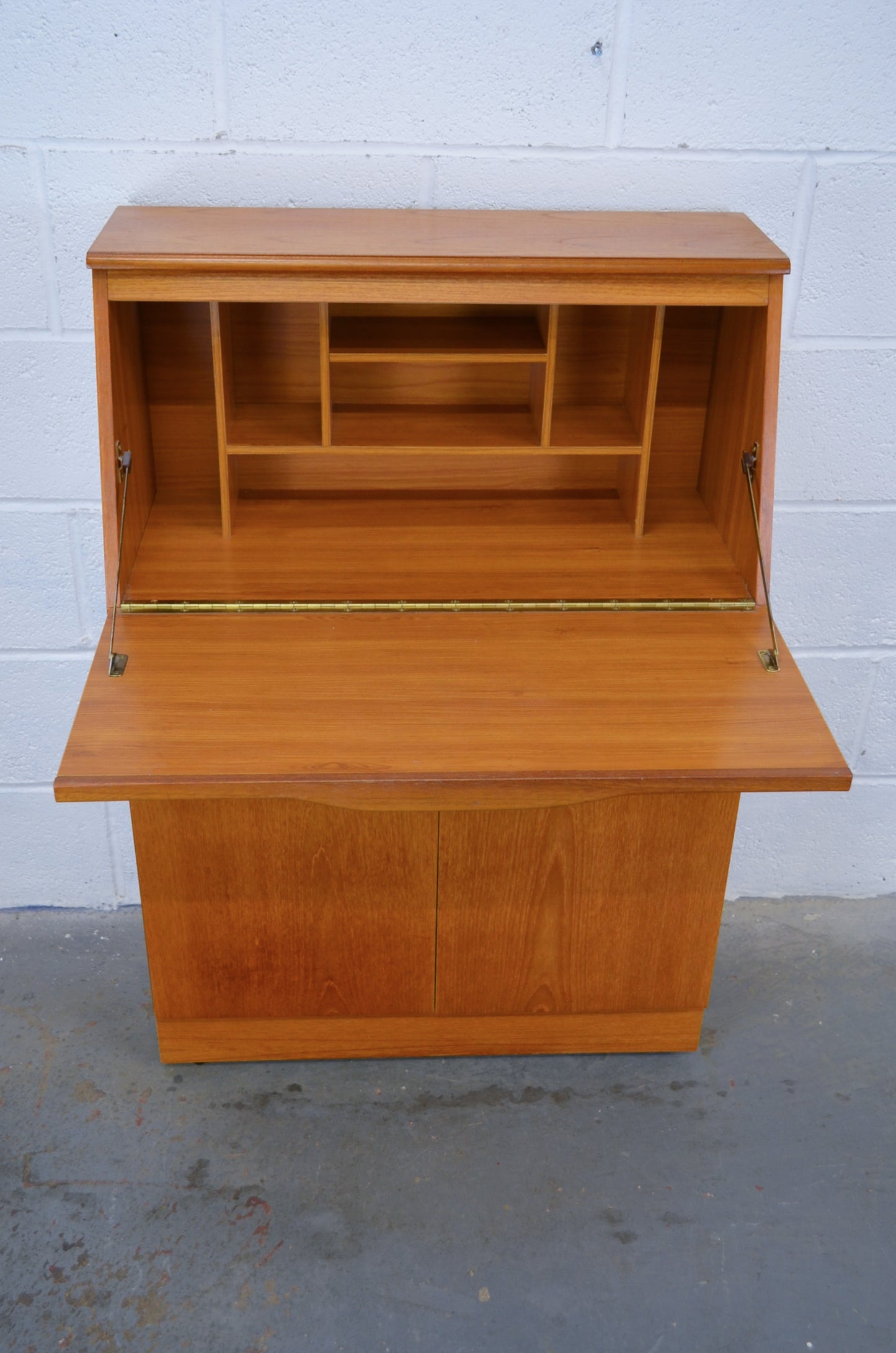 Vintage Teak Bureau