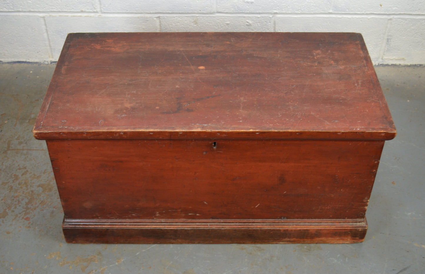 Victorian Pine Blanket Box