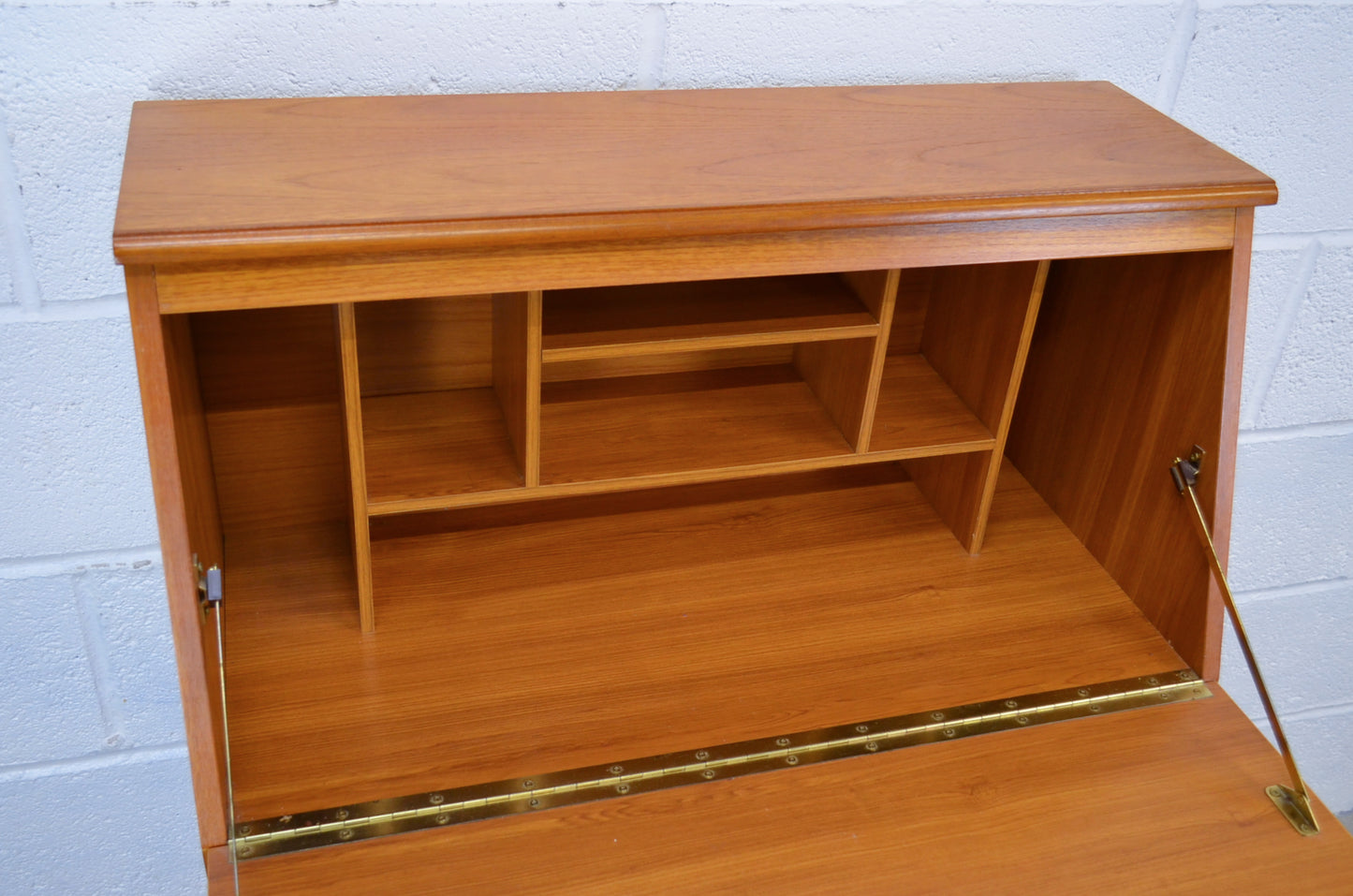 Vintage Teak Bureau