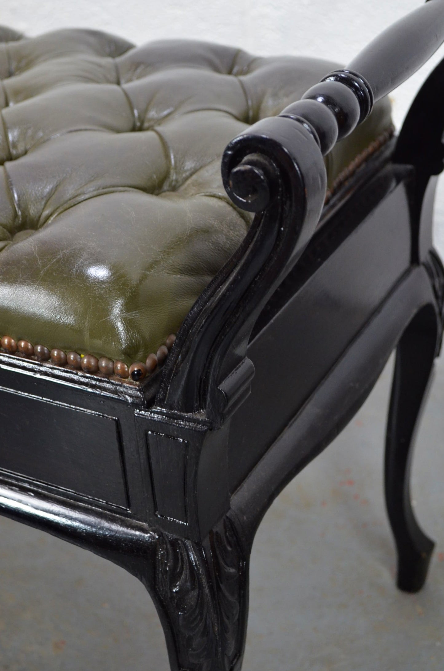 Jas Shoolbred & Co - Late 19th Century Victorian Stool/Bench