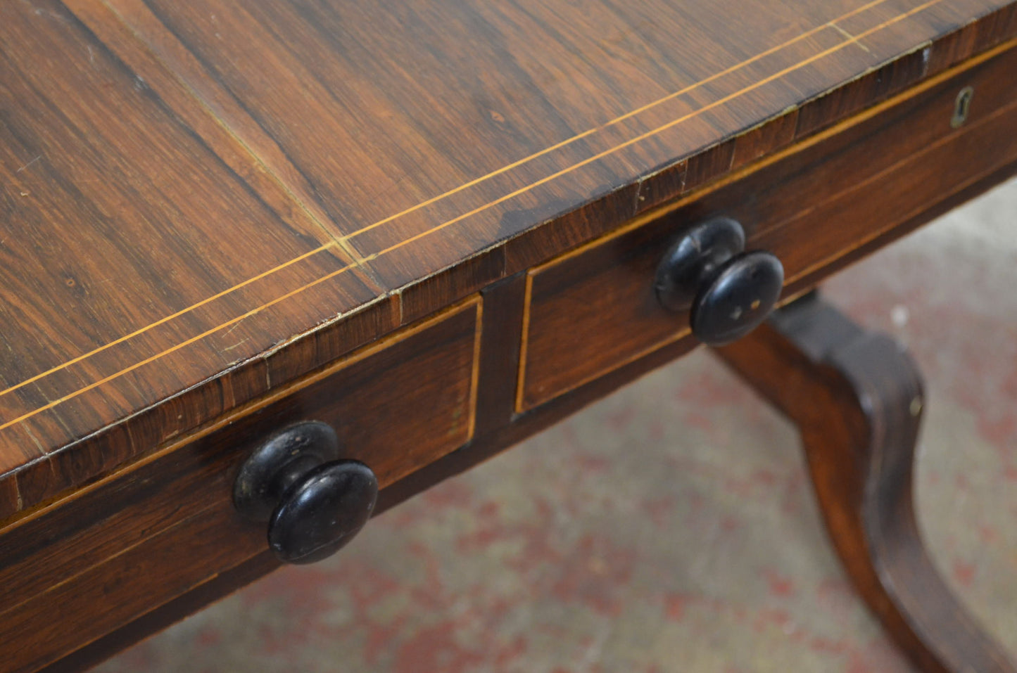19th Century Rosewood Writing Desk