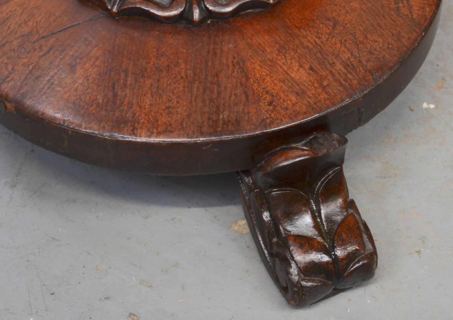 William IV Mahogany Side Table
