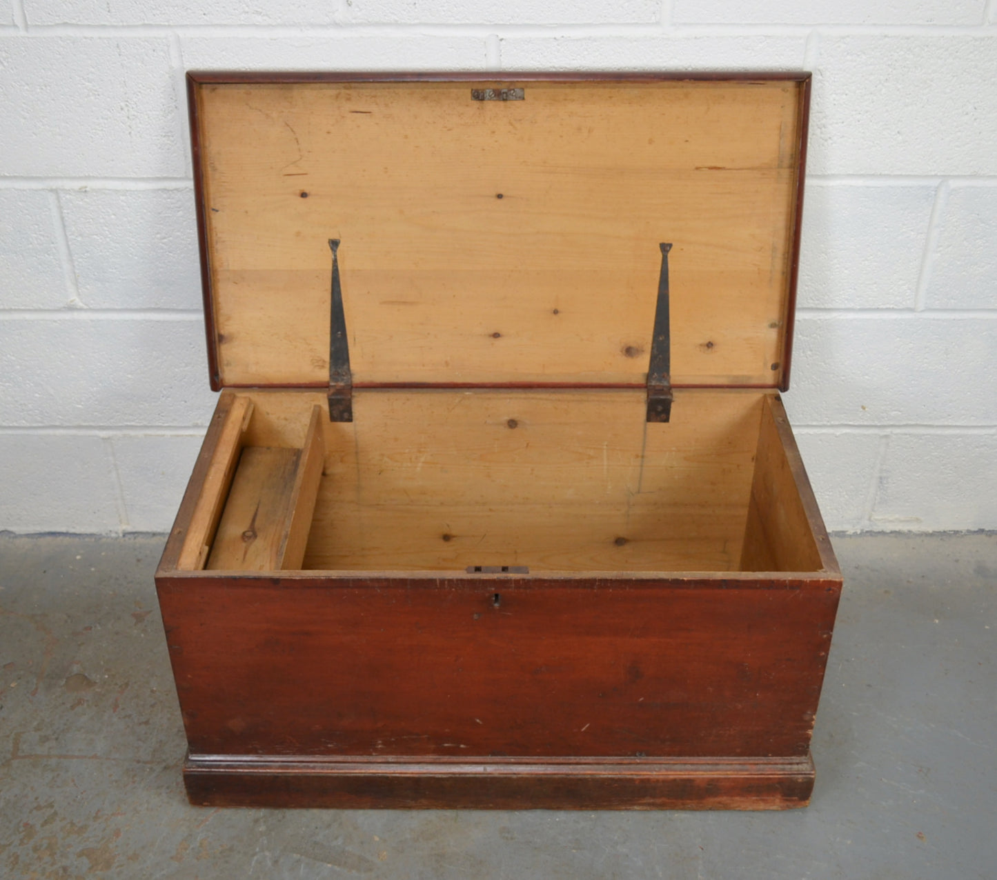 Victorian Pine Blanket Box