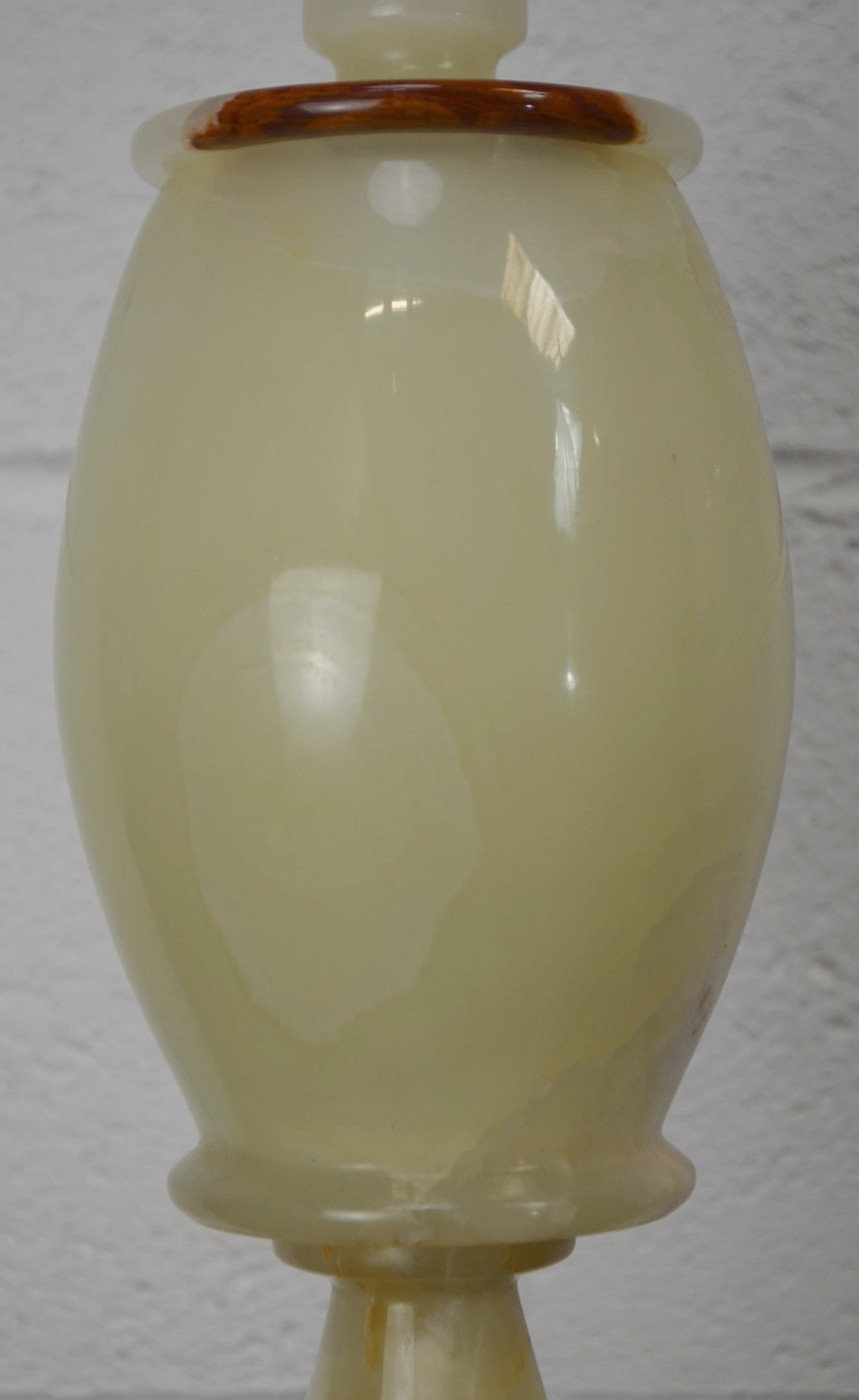 A Pair Of Vintage Onyx Table Lamps