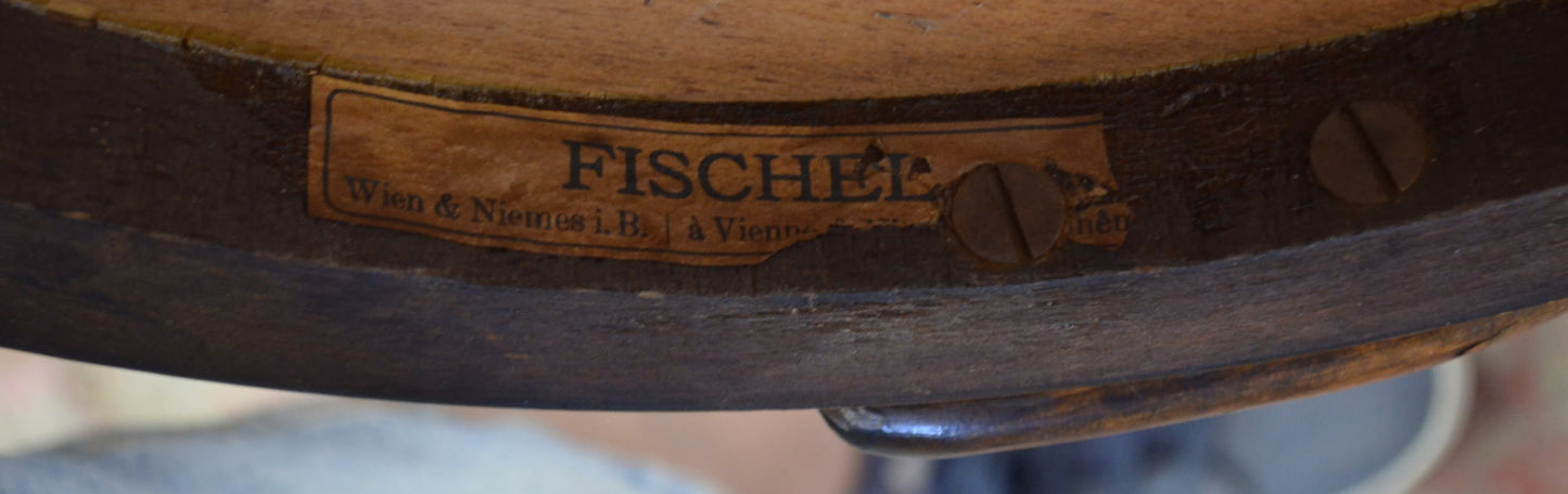 A Thonet Style Vintage Bentwood Armchair by Fischel