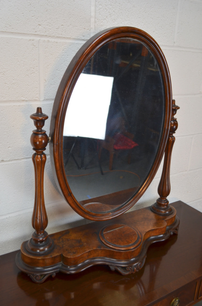 Antique Mahogany Swing Dressing Mirror