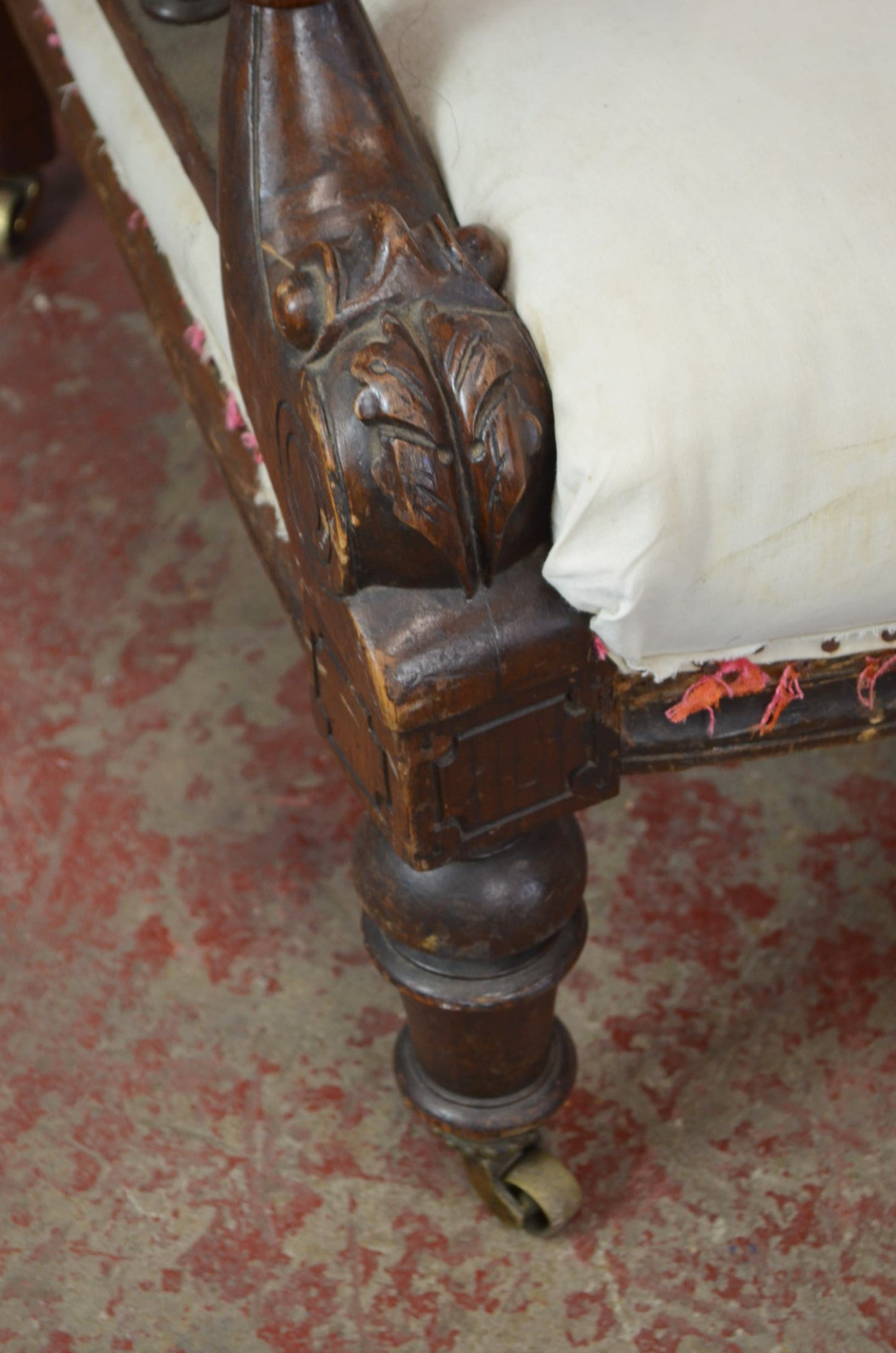 A Victorian Mahogany Library Armchair (reserved Ross - Graven)