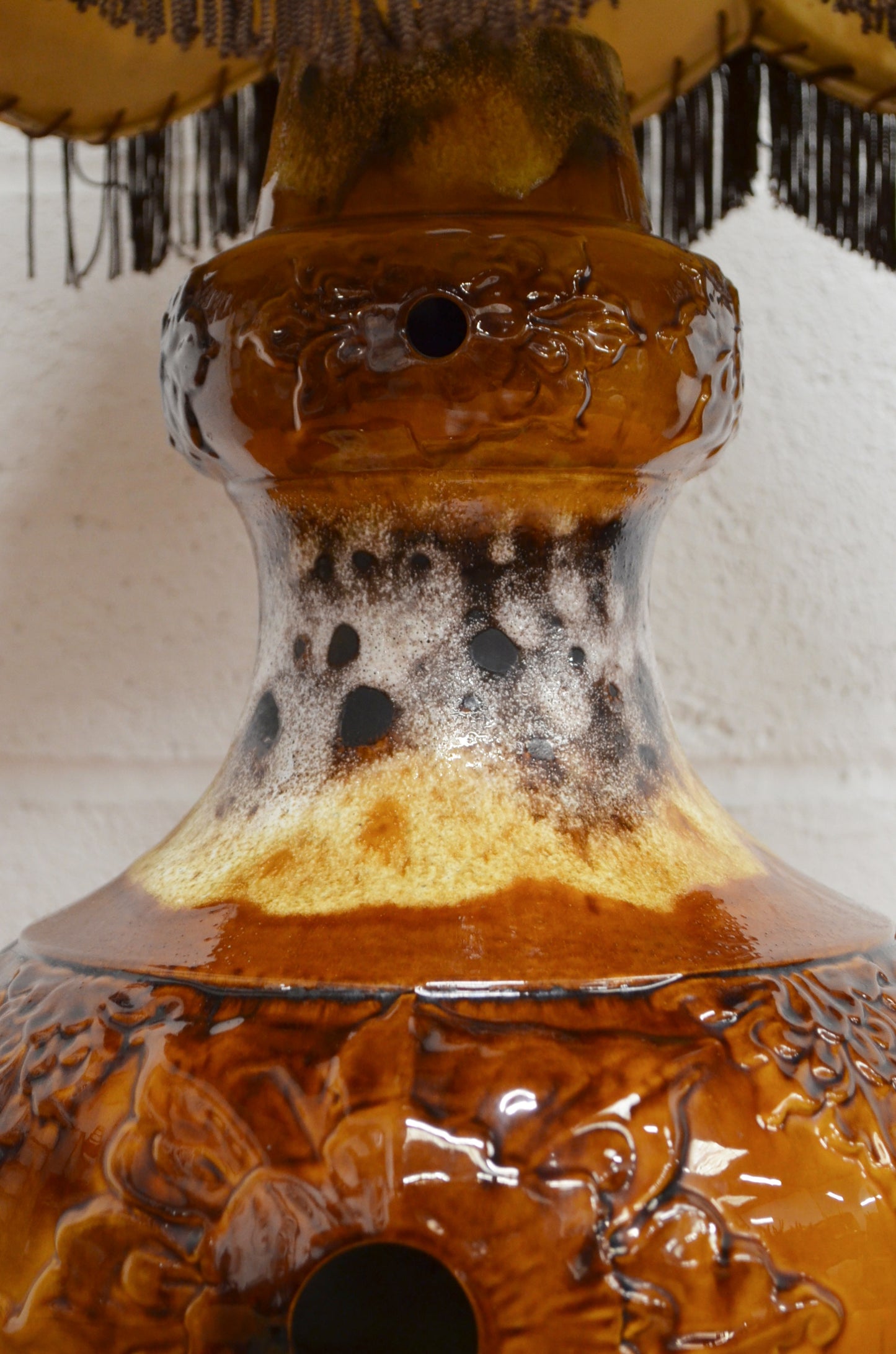 Vintage Pottery Lamp