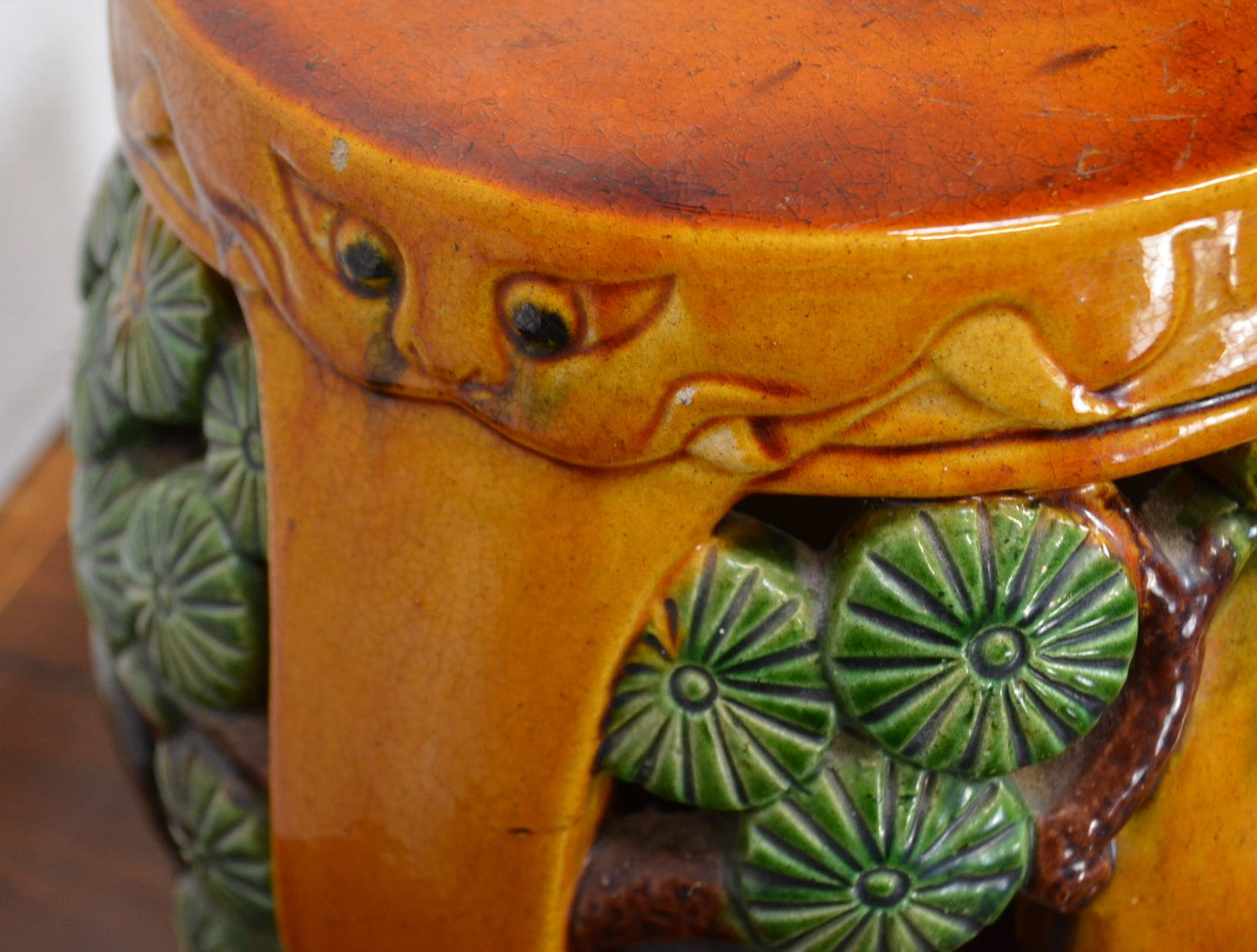 A Pair Of Late 19th/Early 20th Century Chinese Barrel Garden Stool