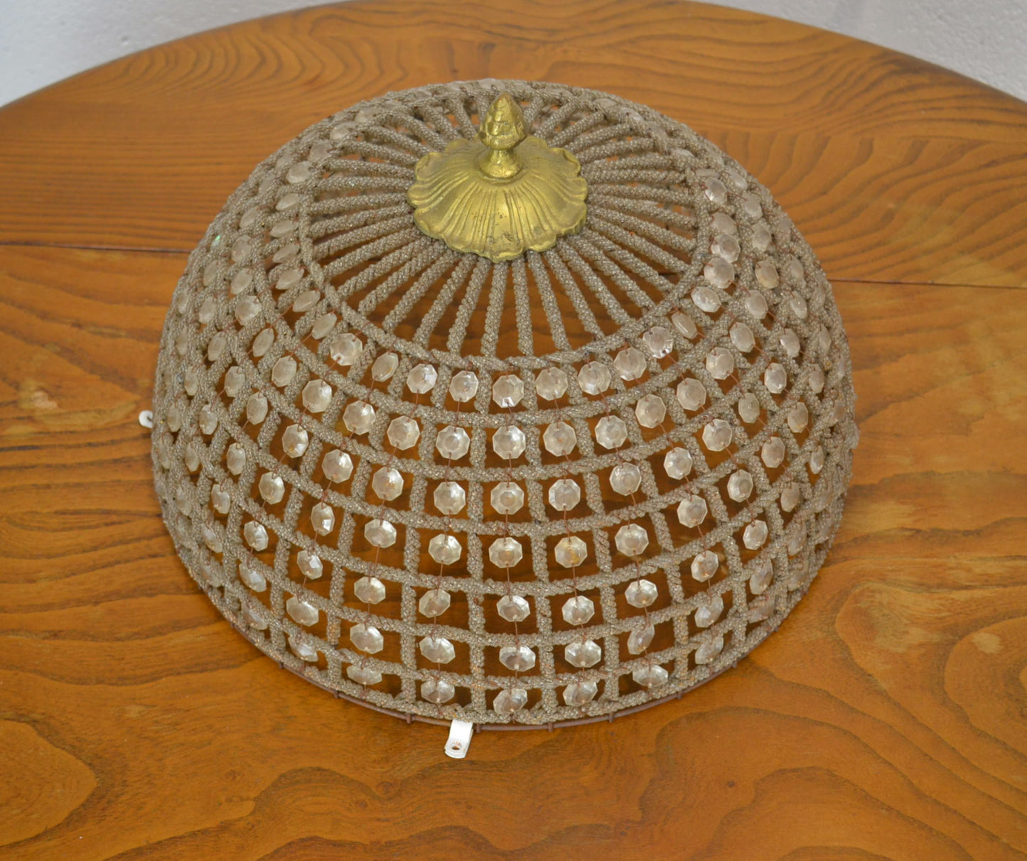 An Empire Art Deco Style 20th-Century Dome Ceiling Light