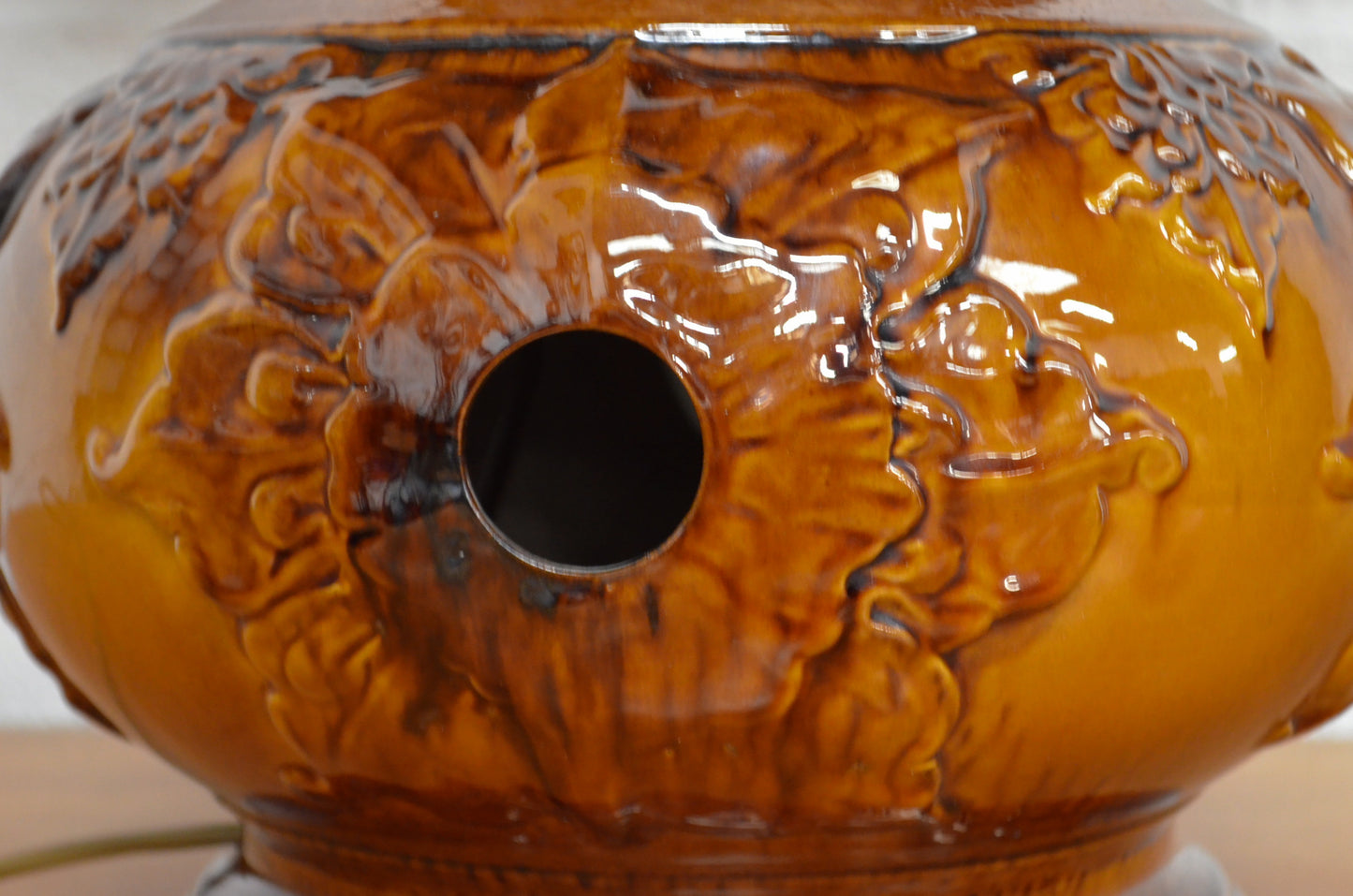Vintage Pottery Lamp