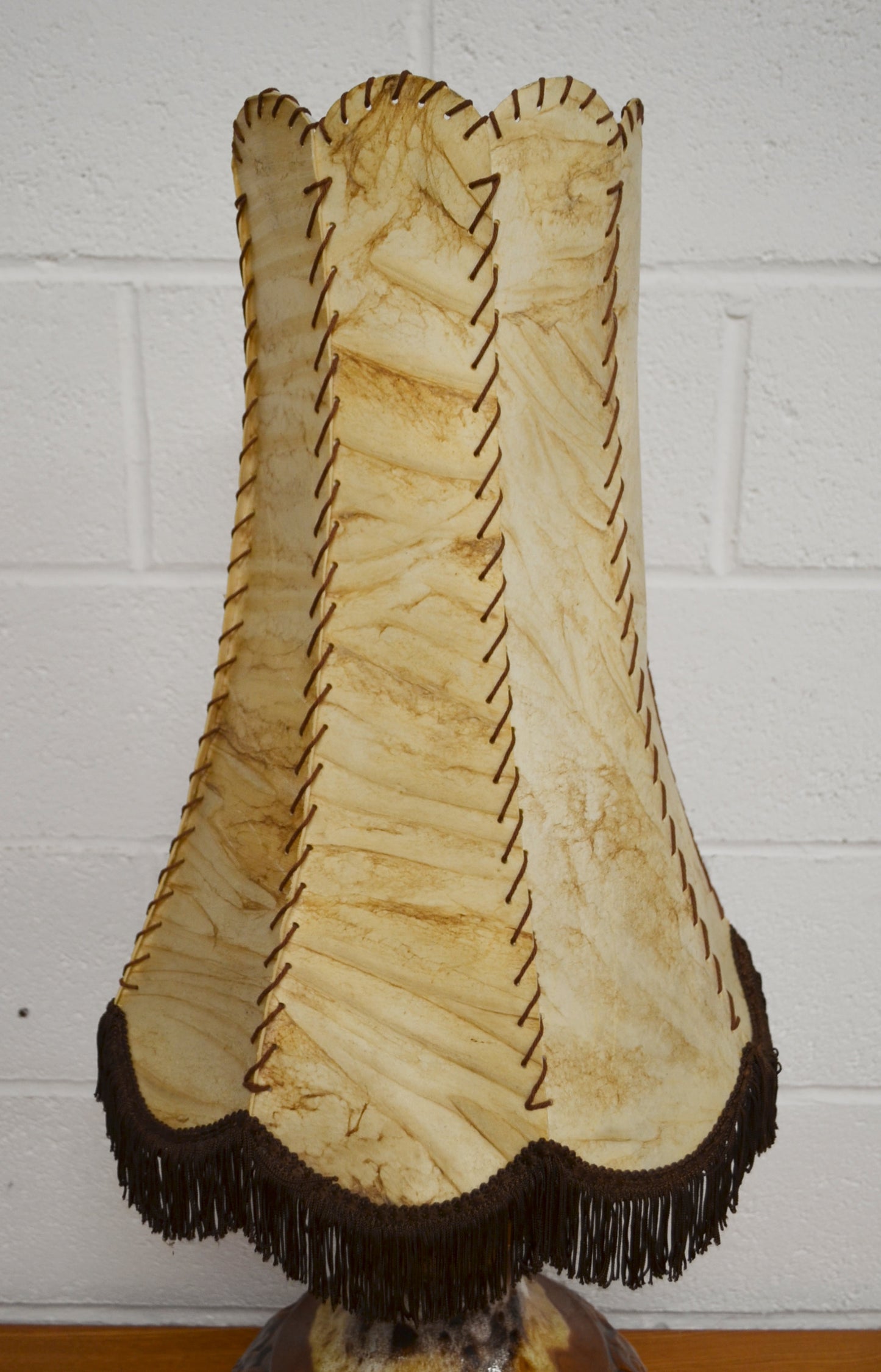 Vintage Pottery Lamp