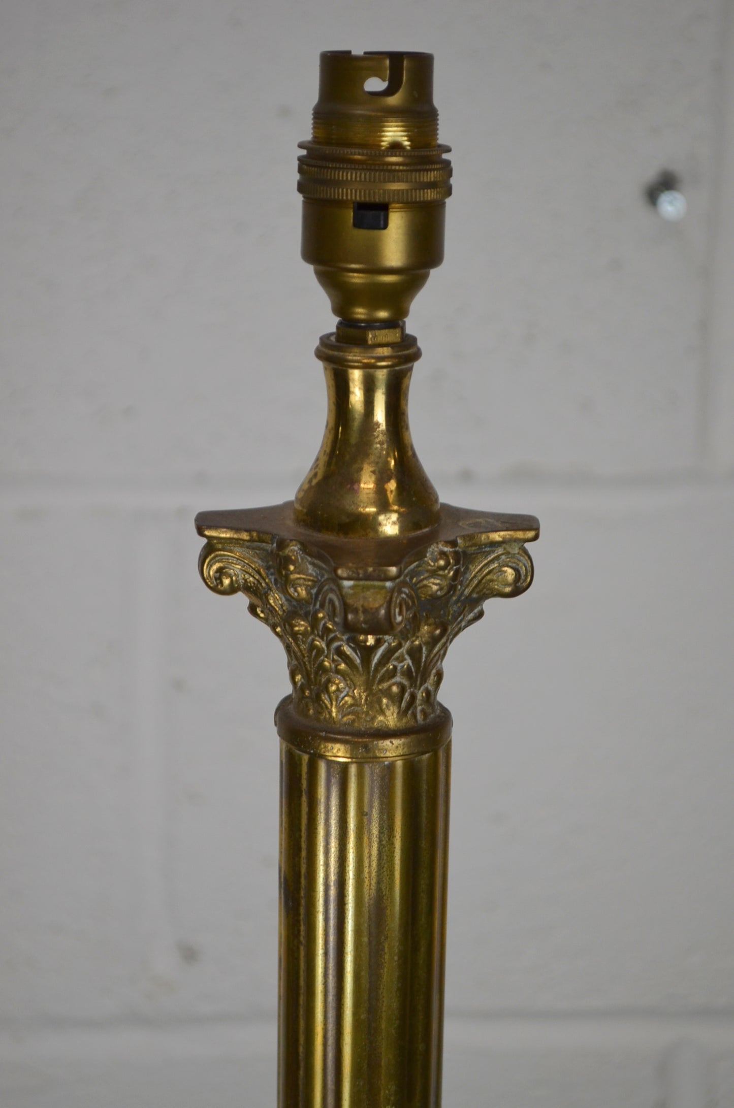 Antique Style Brass Floor Lamp