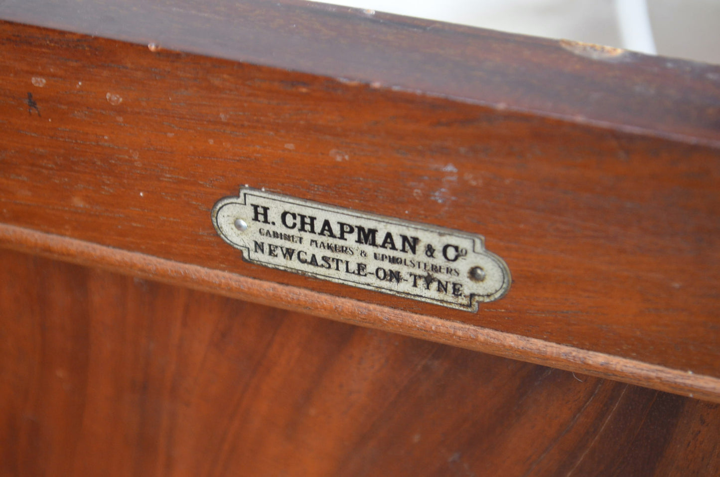 An Edwardian Mahogany Bedside Cabinet