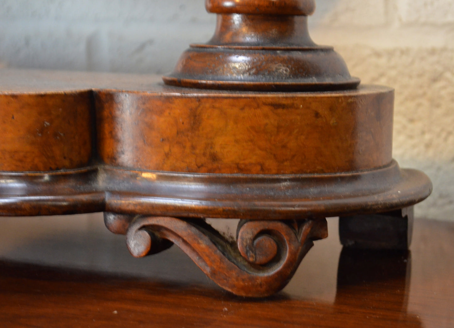 Antique Mahogany Swing Dressing Mirror