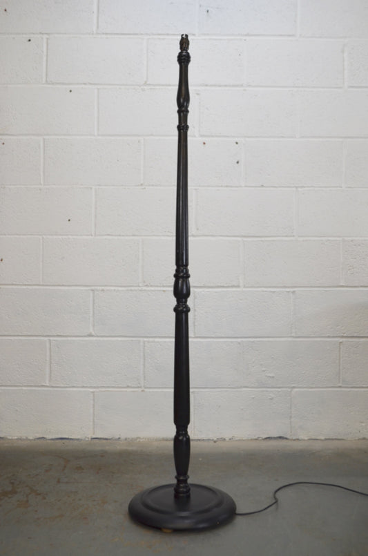 Vintage Ebonised Floor Lamp (A2)