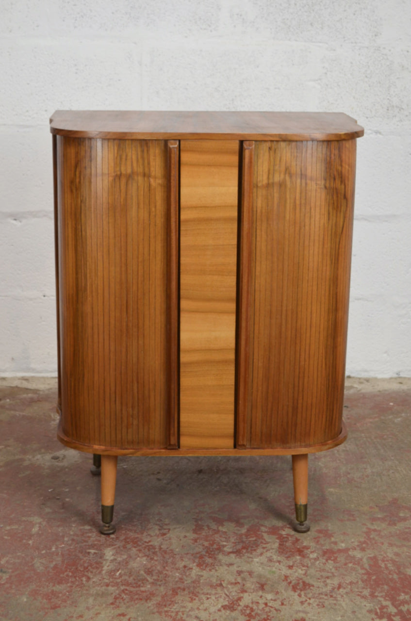 A Mid Century Teak Drinks Cabinet/Record Storage