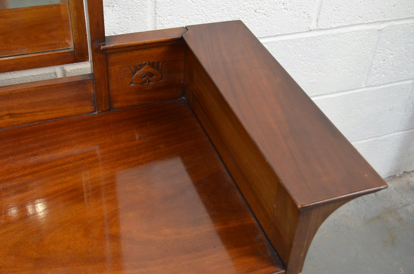 A Late 19th Century Art Nouveau Mahogany Dressing Table - Liberty & Co