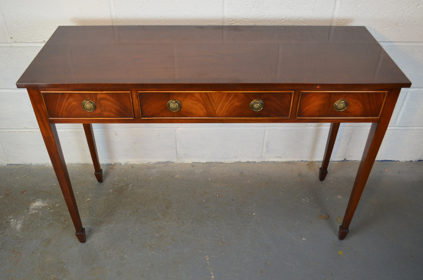 A Vintage Console Table/Writing Desk