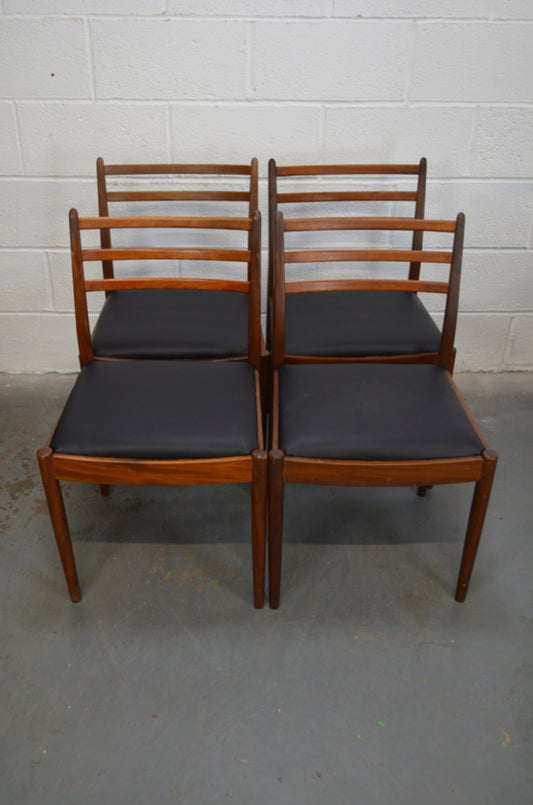 Set Of Four G-Plan Dining Table Chairs