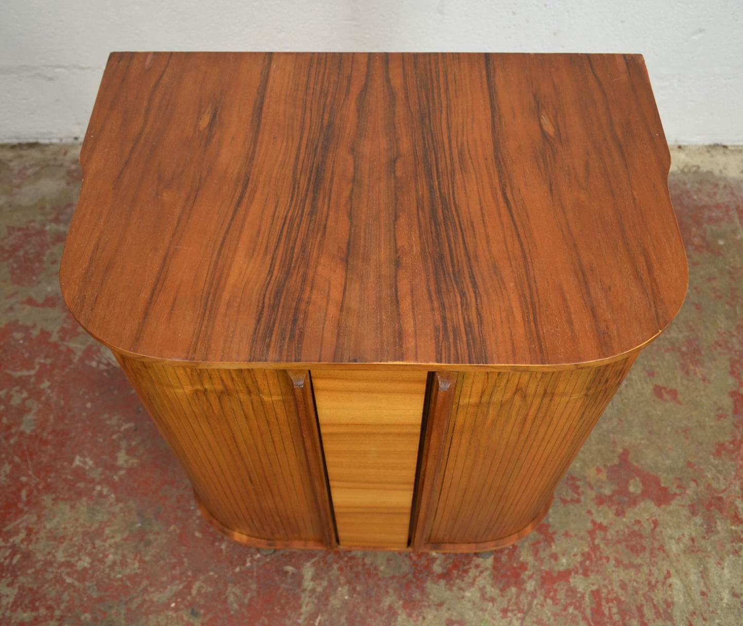 A Mid Century Teak Drinks Cabinet/Record Storage