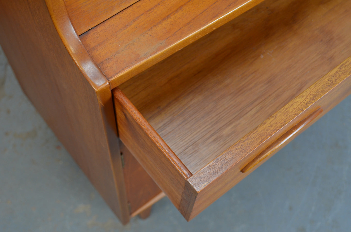 Mid Century Teak Bureau