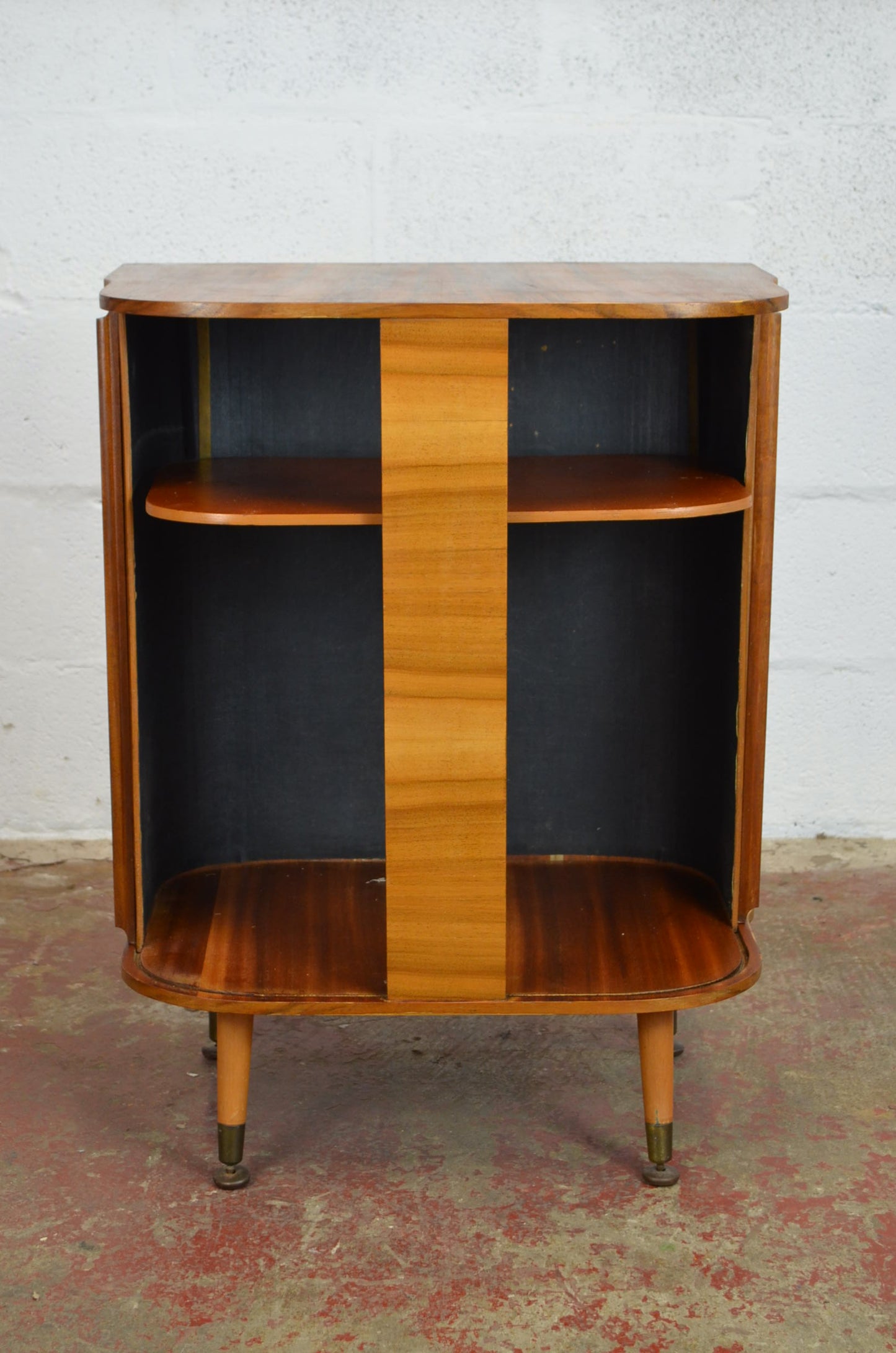 A Mid Century Teak Drinks Cabinet/Record Storage