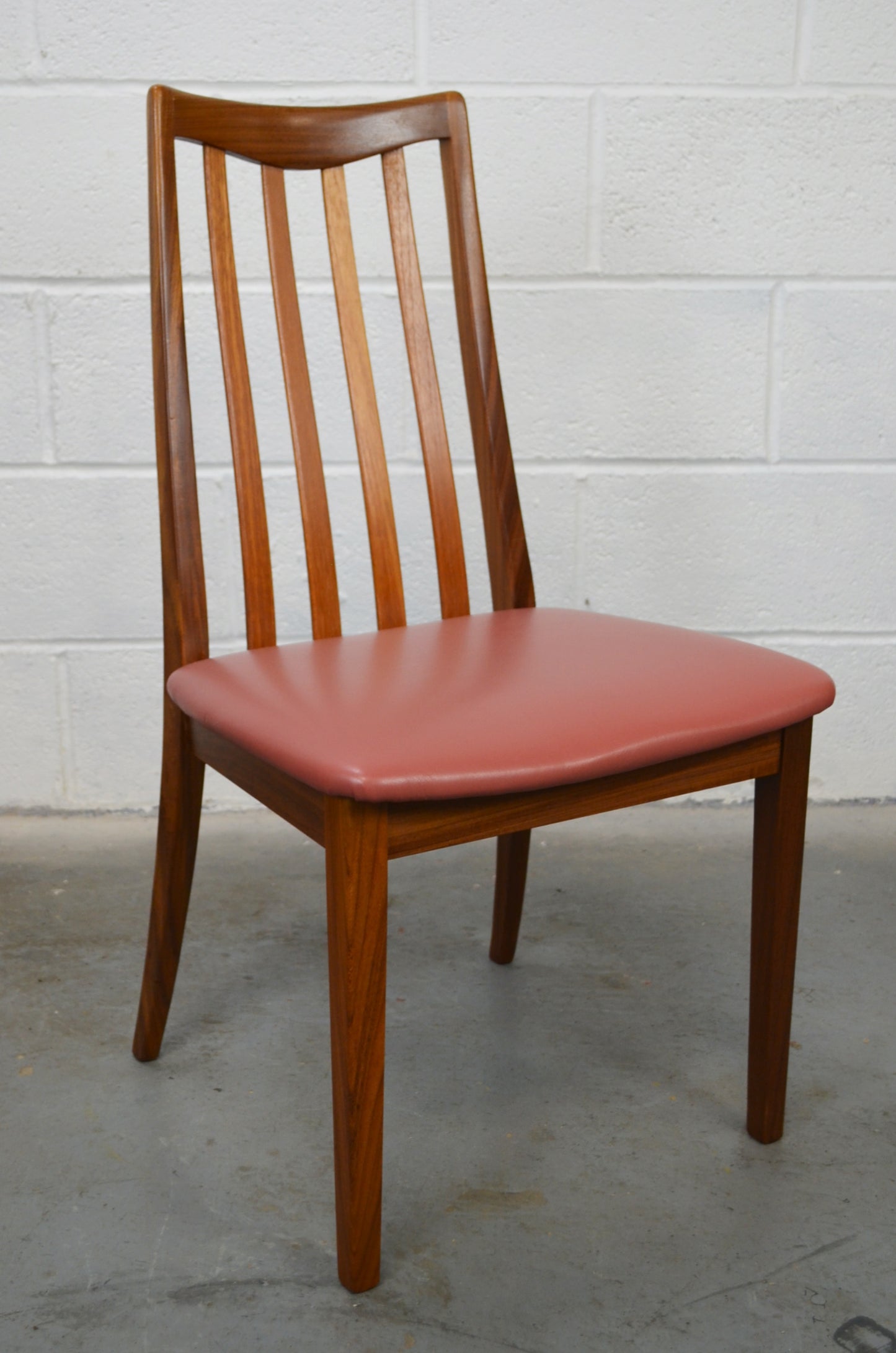 Set Of Six G-Plan Dining Table Chairs price includes new upholstery (reserved for Garren)