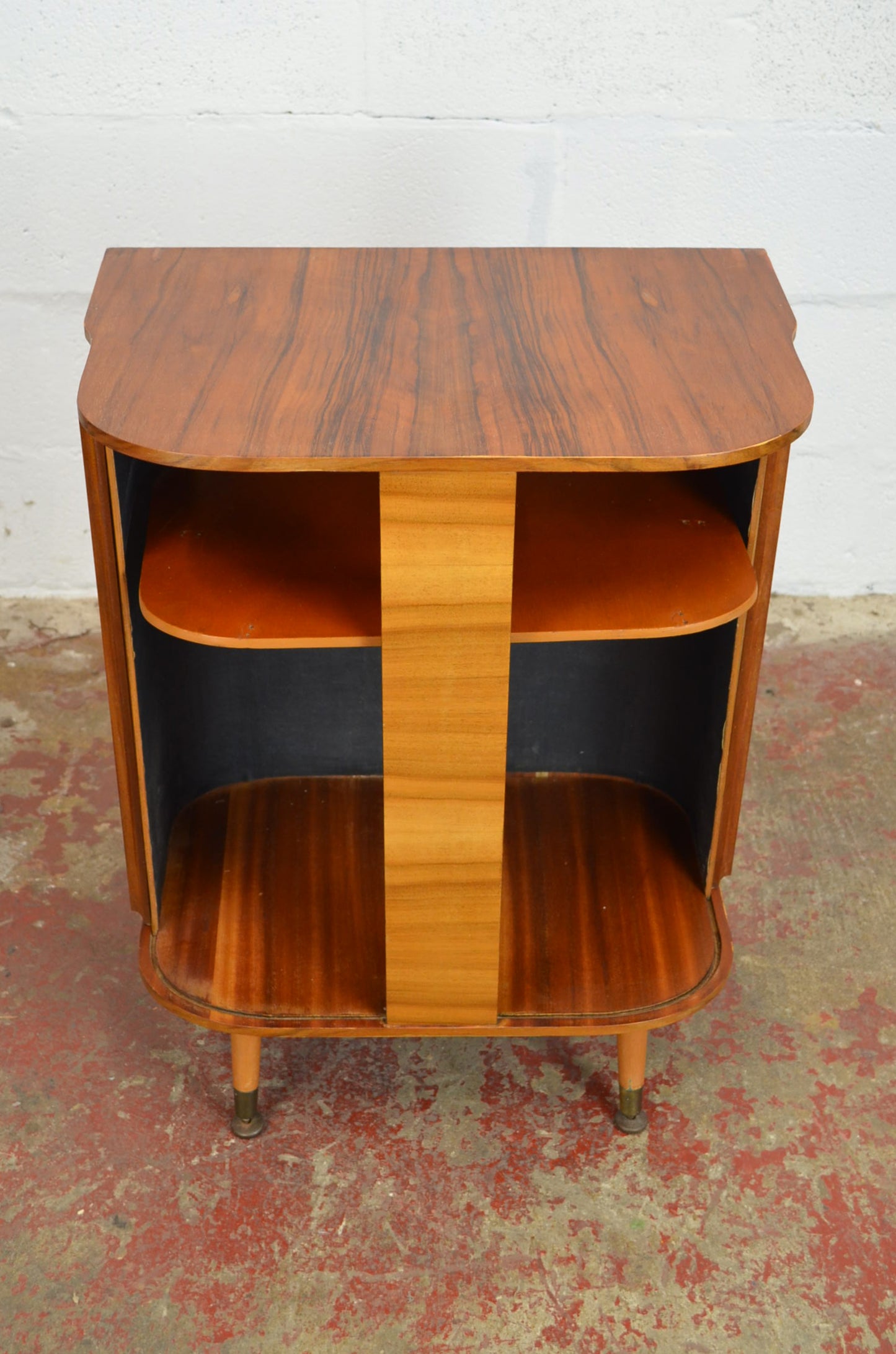 A Mid Century Teak Drinks Cabinet/Record Storage