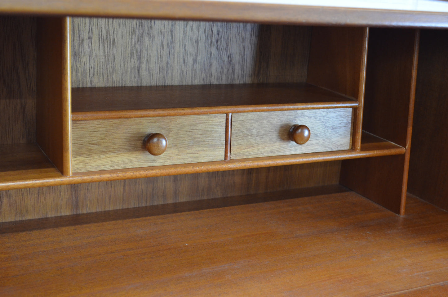 Mid Century Teak Bureau