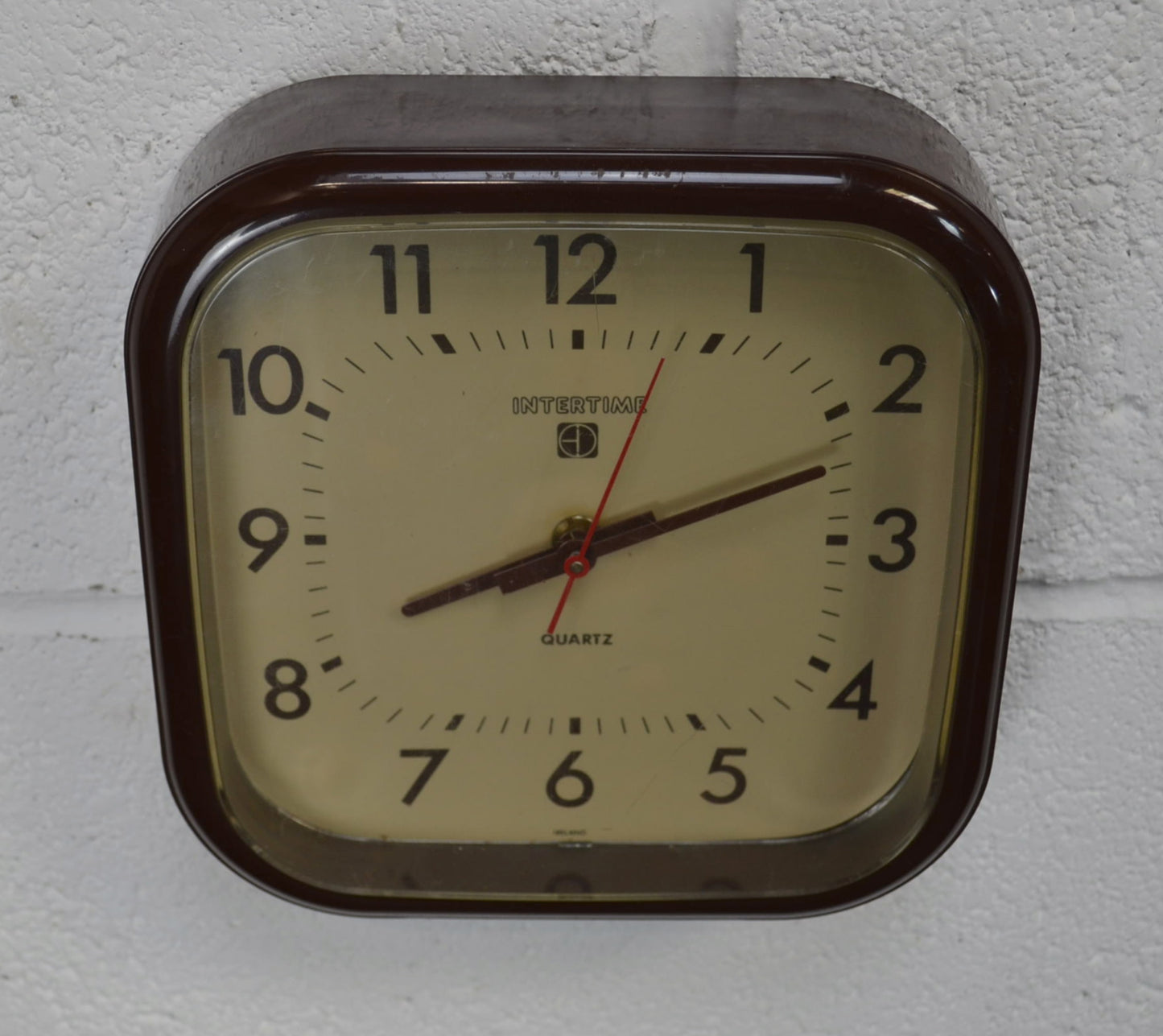 Vintage Mid Century Quartz Wall Clock
