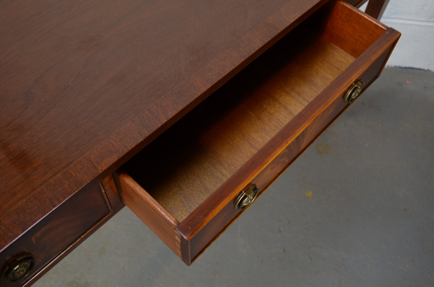 A Vintage Console Table/Writing Desk