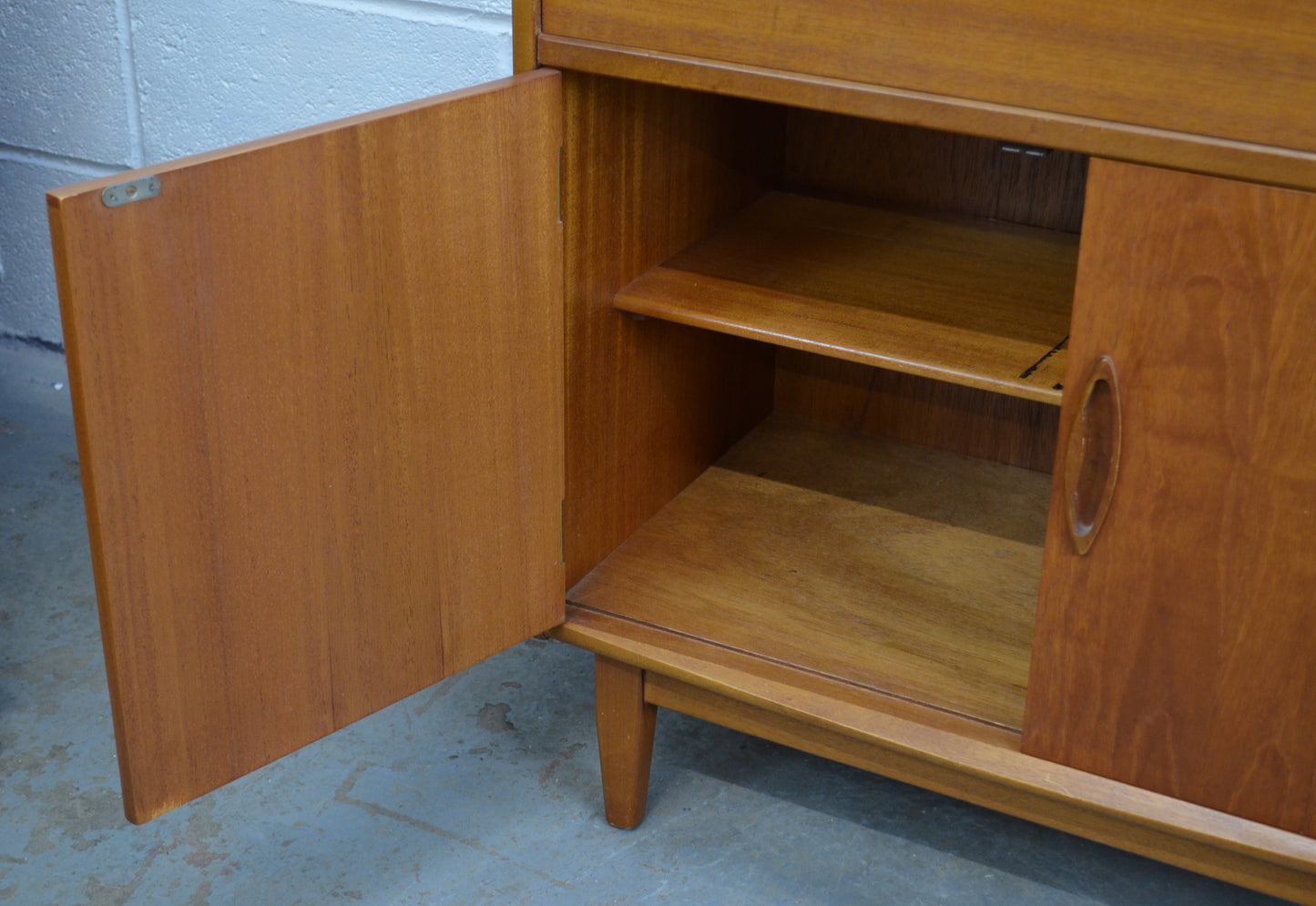Mid Century Teak Bureau