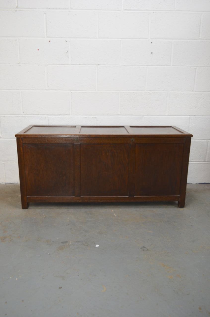 Vintage Oak Blanket Box/Chest/Coffer