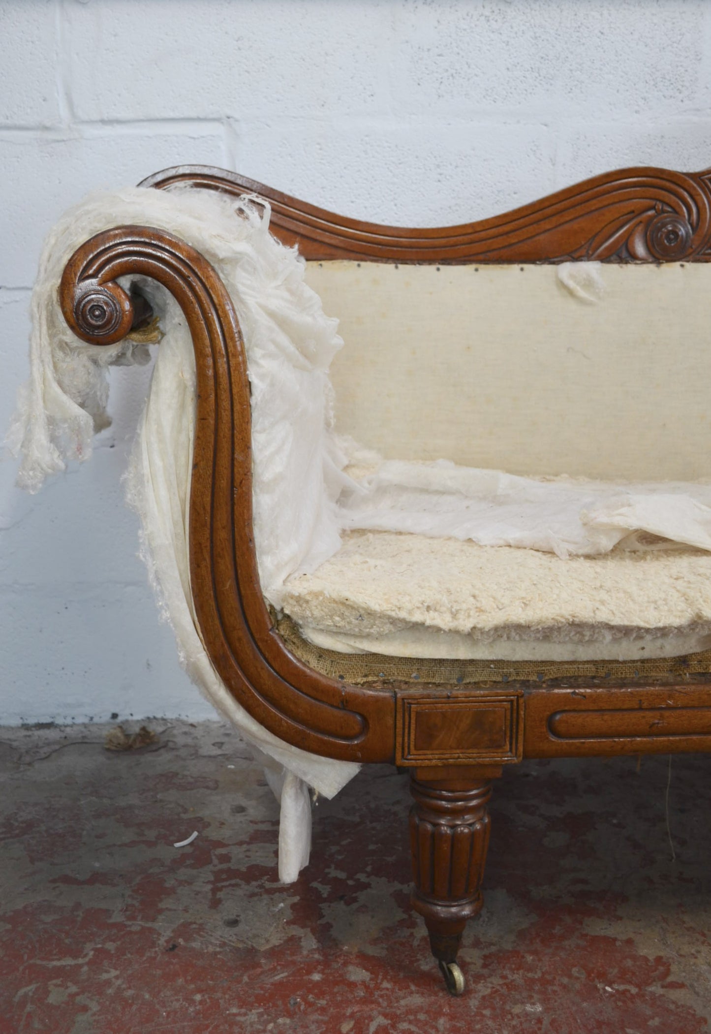 Victorian Chaise Longue Sofa